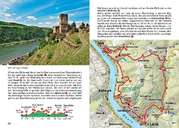 ROTHER Wanderführer Taunus. 50 Touren im Bergland zwischen Lahn, Rhein und Main