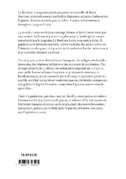 Le Bonheur à cinq sous
