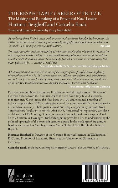 The Respectable Career of Fritz K.