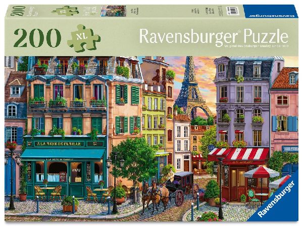 Feel Well & Puzzle 200 Teile - Damals in Paris