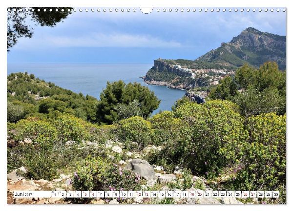 Mallorca GR 221. Weitwandern durch die Serra de Tramuntana (Wandkalender 2027 DIN A3 quer), CALVENDO Monatskalender