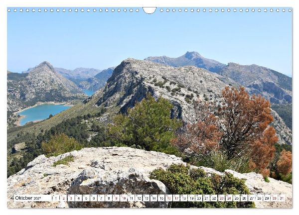 Mallorca GR 221. Weitwandern durch die Serra de Tramuntana (Wandkalender 2027 DIN A3 quer), CALVENDO Monatskalender