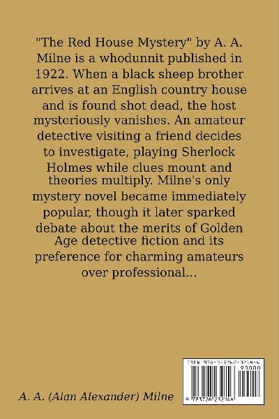 The Red House Mystery