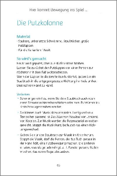 Stuhlkreisspiele für Senioren