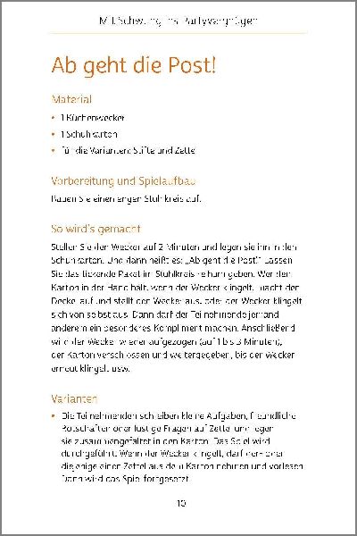 Partyspiele für Senioren