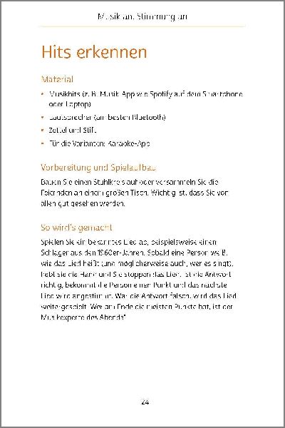 Partyspiele für Senioren