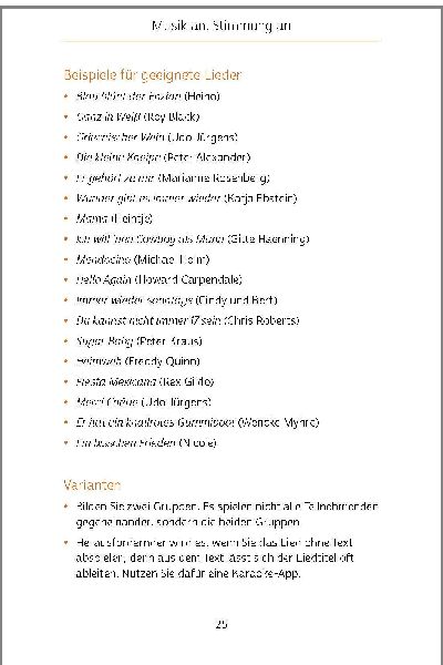 Partyspiele für Senioren