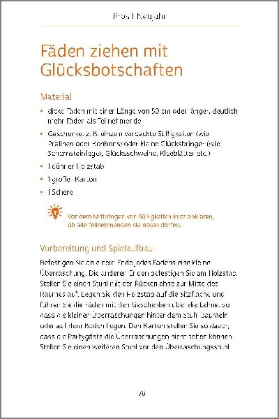 Partyspiele für Senioren