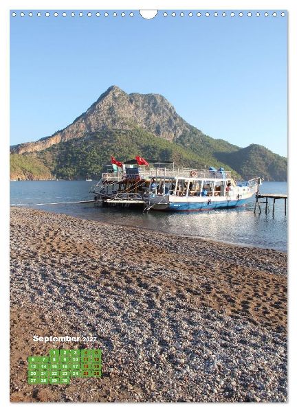 Lykische Küste - Historische Landschaft am türkischen Mittelmeer (Wandkalender 2027 DIN A3 hoch), CALVENDO Monatskalender