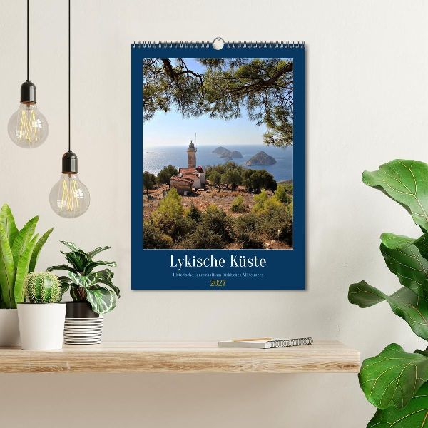 Lykische Küste - Historische Landschaft am türkischen Mittelmeer (Wandkalender 2027 DIN A3 hoch), CALVENDO Monatskalender