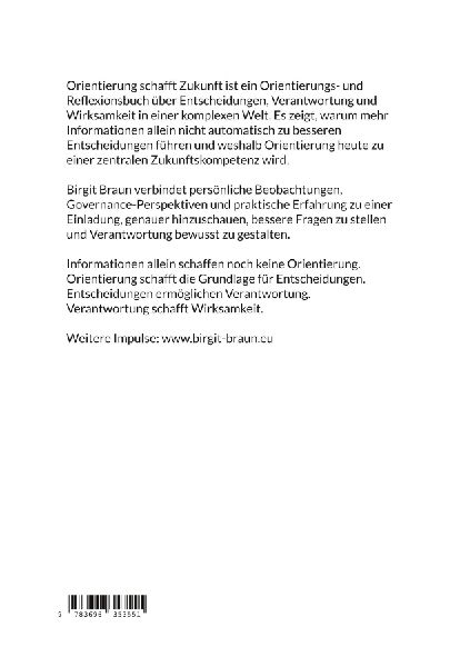 Orientierung schafft Zukunft