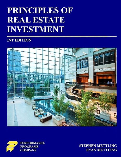 Principles of Real Estate Investment