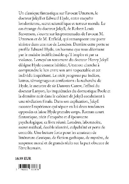 Le cas étrange du docteur Jekyll