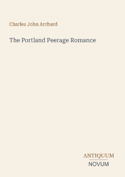 The Portland Peerage Romance