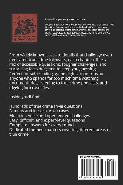 Ultimate True Crime Trivia Book