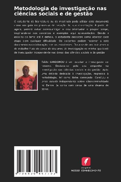 Metodologia de investigação nas ciências sociais e de gestão