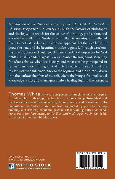 Introduction to the Transcendental Argument for God