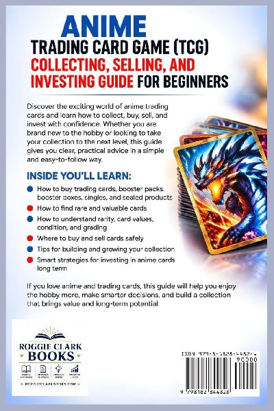 Anime Trading Card Game (TCG) Collecting, Selling, and Investing Guide for Beginners