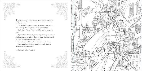 The Throne of Glass Coloring Book