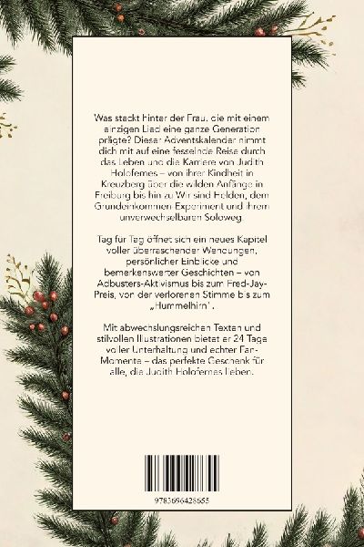 Der inoffizielle Adventskalender über Judith Holofernes