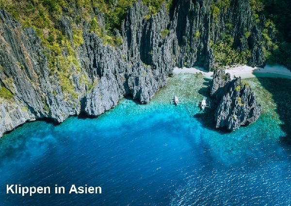 Klippen in Asien