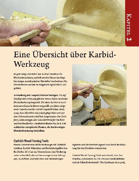 Drechseln mit Karbid-Werkzeugen