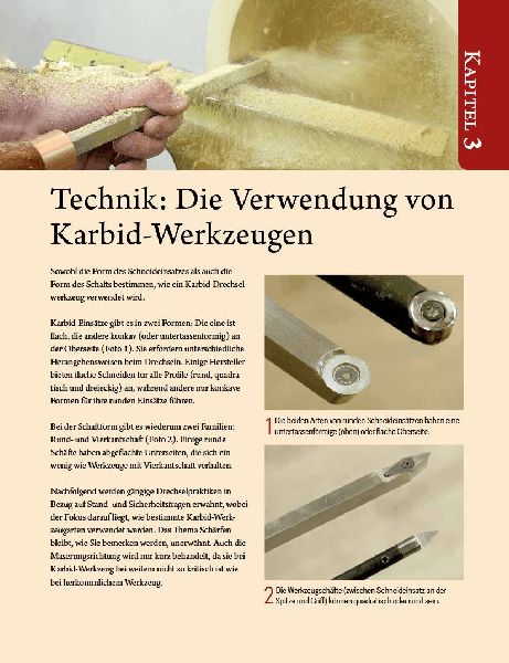 Drechseln mit Karbid-Werkzeugen
