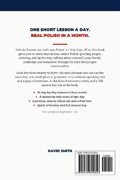 How to Speak Polish in 30 Days