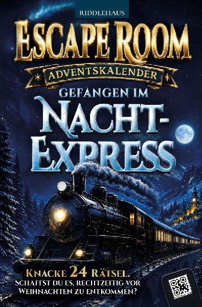 Escape Room Adventskalender: Gefangen im Nachtexpress