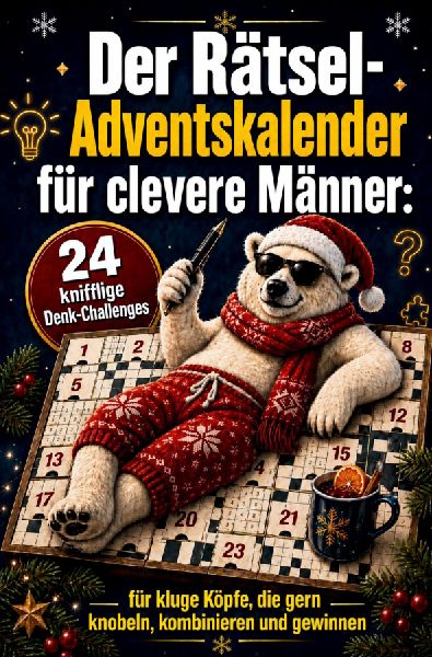 Der Rätsel Adventskalender für clevere Männer