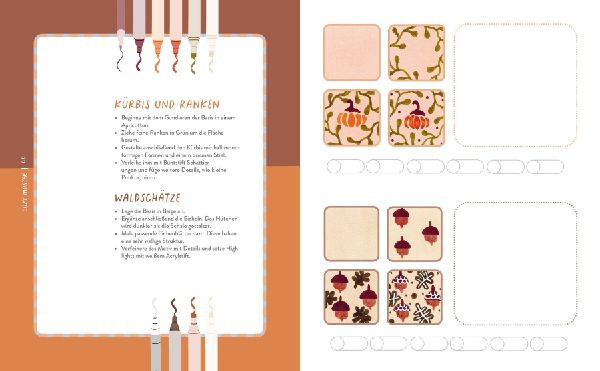 Cozy Coloring: Meine große Muster-Bibliothek | 100 cute Patterns