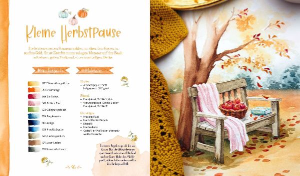 Cozy Autumn - Watercolor im Herbst
