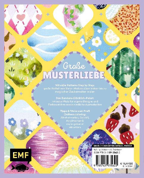 Cozy Coloring: Meine große Muster-Bibliothek | 100 cute Patterns
