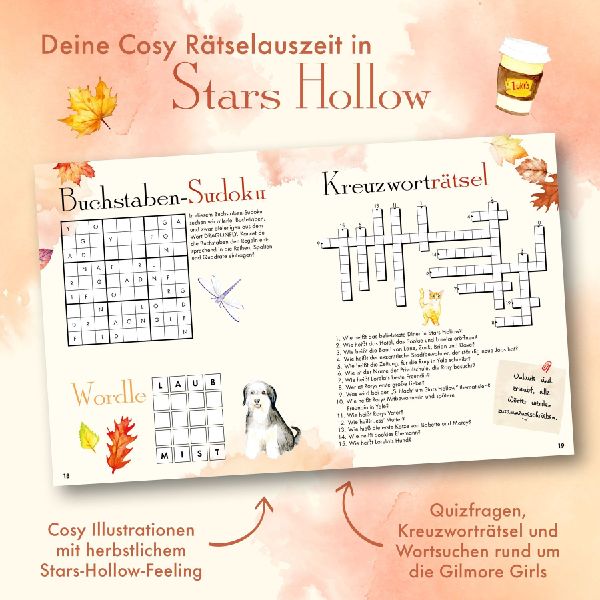 Auszeit in Stars Hollow. Das inoffizielle Rätselbuch für Gilmore-Girls-Fans