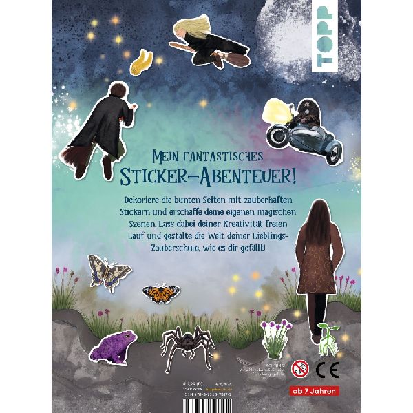 Mein magisches Stickerbuch. Das inoffizielle Stickerbuch für Potter-Fans