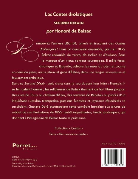 Les Contes drolatiques : secund dixain