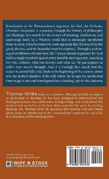 Introduction to the Transcendental Argument for God