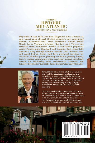 Visiting Historic Mid-Atlantic Hotels, Inns, and Taverns