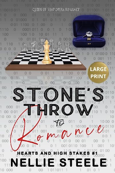 Stone's Throw to Romance Large Print