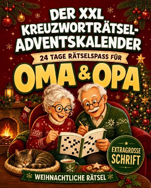 Der XXL Kreuzworträtsel-Adventskalender