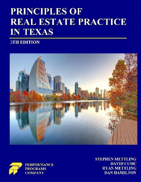 Principles of Real Estate Practice in Texas
