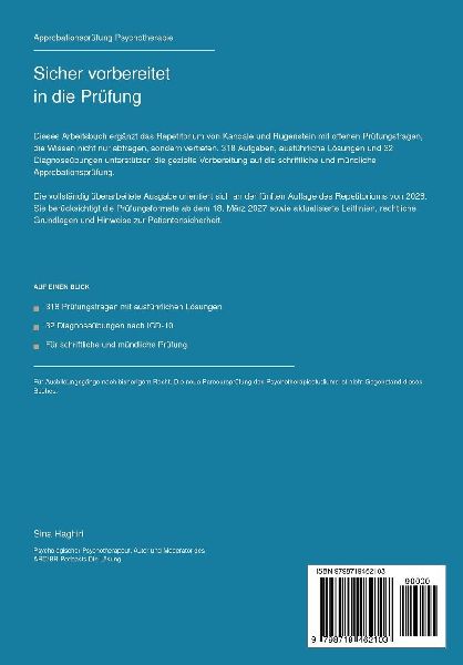 Approbationsprüfung Psychotherapie