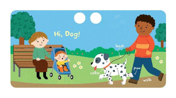 Indestructibles (the Original) On-The-Go Hi, Dog! Hi, Cat!