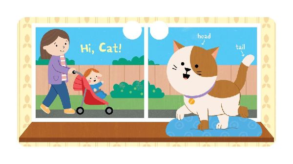 Indestructibles (the Original) On-The-Go Hi, Dog! Hi, Cat!