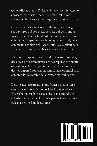 Écrits sur le suicide