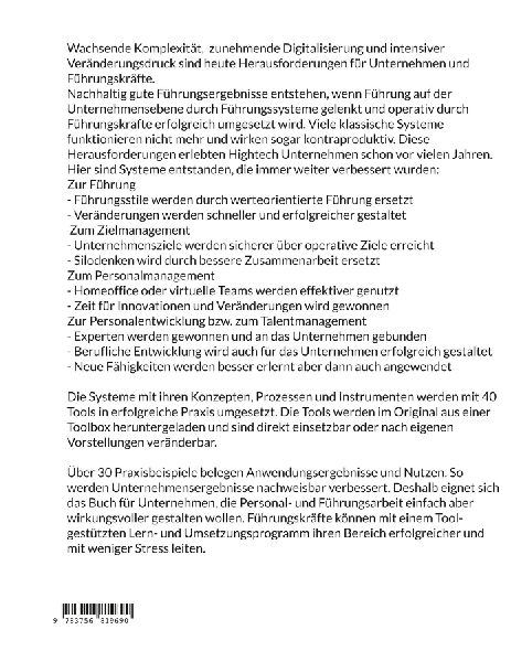 Führung Personalmanagement Personalentwicklung. Systemdenken, Erfahrungen, direkt einsetzbare Tools