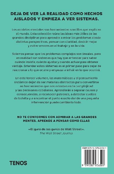Los grandes modelos mentales, volumen 3