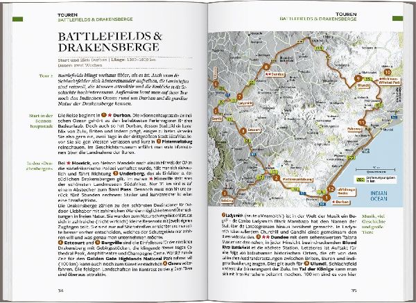 Baedeker Reiseführer Südafrika, Eswatini, Lesotho