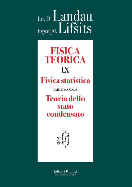 Fisica statistica. Teoria dello stato condensato