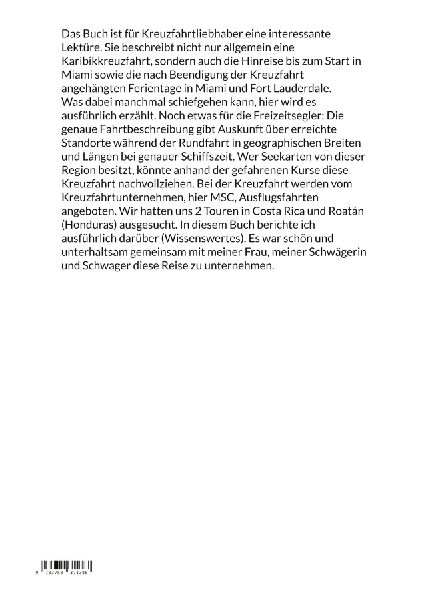 Tagebuch einer Kreuzfahrt